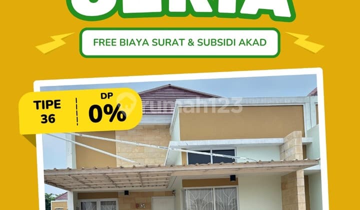 Rumah Siap Huni 1 Lantai di Tangsel