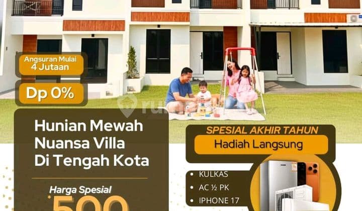 Hunian View Gunung Tanpa Dp di Serpong