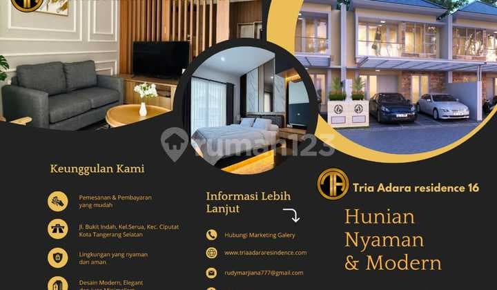 Rumah 2 Lantai Siap Huni di Pusat Kota Tanpa Dp