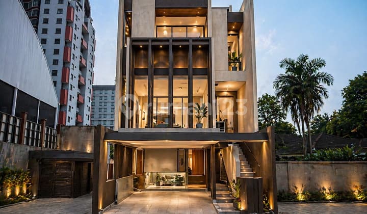 Modern Contemporary 4-Storey House in Cilandak Near Citos Mall