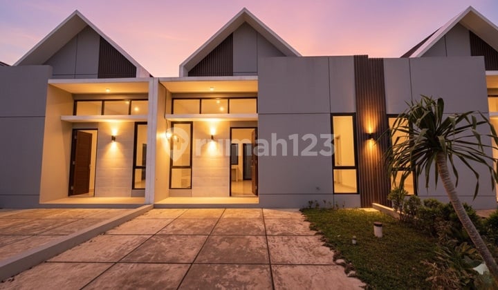 Rumah Siaphuni Bata Merah Tanah Luas Harga Murah di Cluster Besar