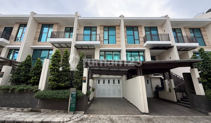 Rumah Siaphuni 4 Lantai di Pondok Indah Mewah Murah Dalam Cluster