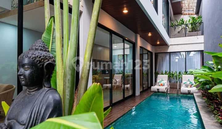 Villa Modern Tropis 3 Kamar Tidur - Kemenuh, Sukawati, Ubud