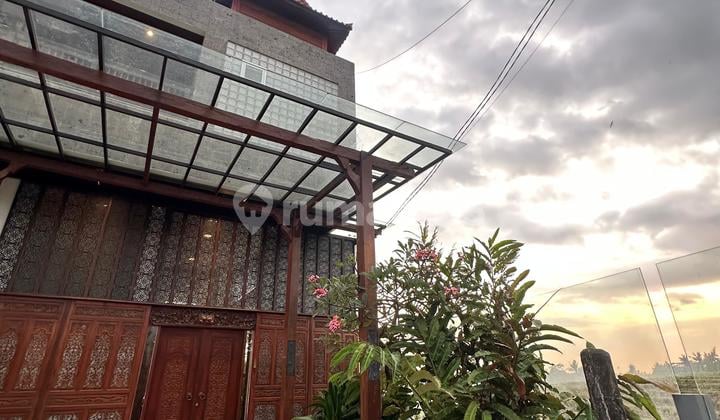 For Rent - Villa Padi Harvest Palace Tanah Lot | 3+1 Br Luxury Villa | Mountain-ricefield-ocean View | Billiard Table | 2 Living Rooms | Private Pool | Shm & Imb Svua