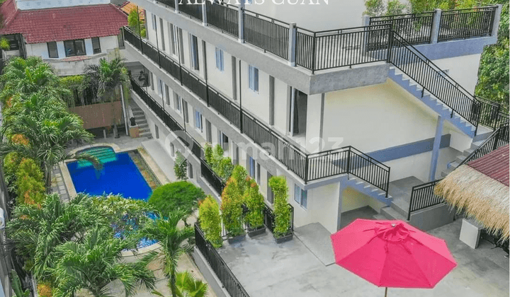 Hotel Butik di Jl Utama Padang Linjong Canggu Dijual
