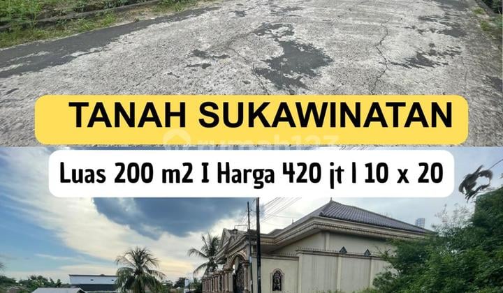 For Sale Land in Sukawinatan