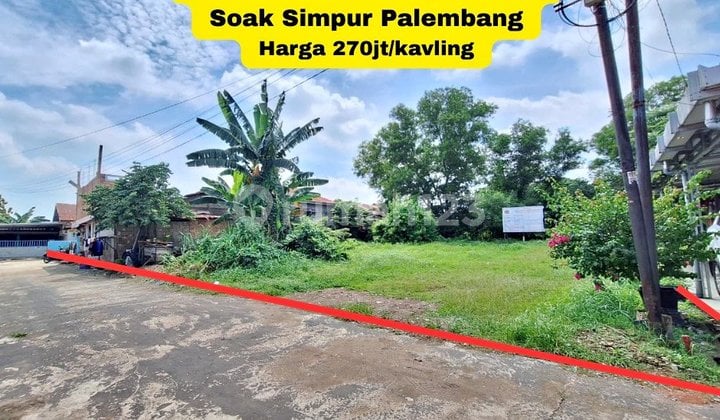 Dijual Tanah Murah di Soak Simpur Sukabangun Palembang