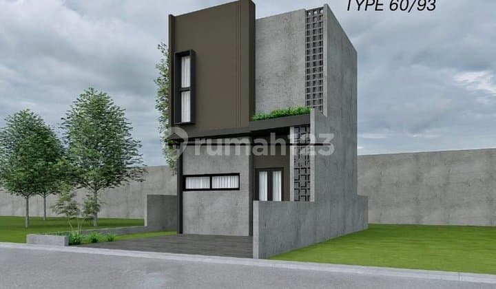 Dijual Rumah desain Industrial di Naskah km. 6 Palembang