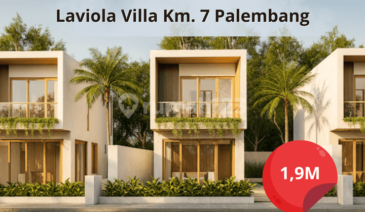 Dijual Villa Mewah di KM. 7 Palembang