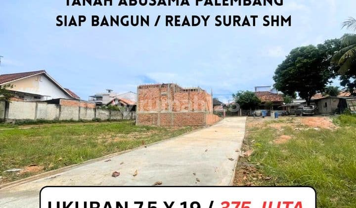 Tanah Abusama Belakang Stikes Palembang