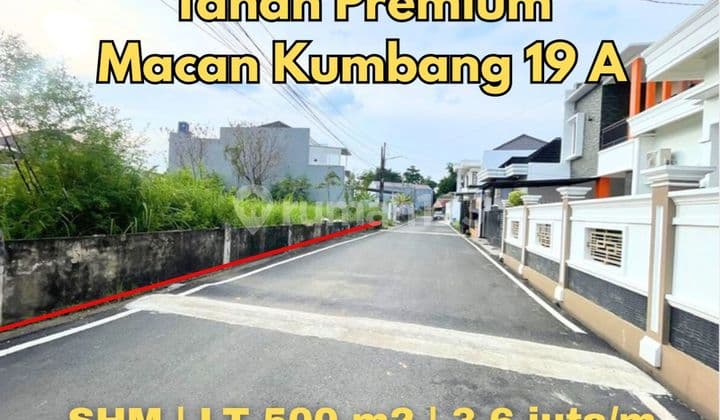Jual tanah Palembang kawasan premium macan kumbang 19A