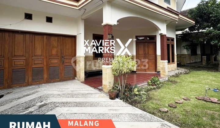 Jual Rugi Rumah dan Tanah Luas di Jalan Bunga Kota Malang ✨