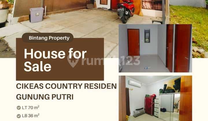 Rumahdi Cikeas Country Residence Dekat Tol Cimanggis