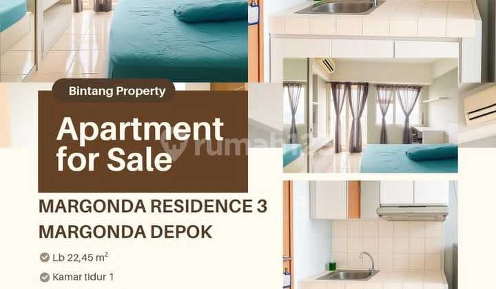Dijual Apartemen Margonda Residence Depok Dekat Tol