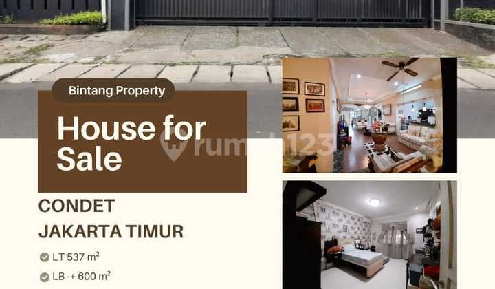 Dijual Rumah Mewah di Condet Batu Ampar Jakarta Timur