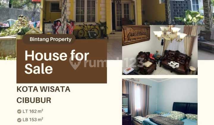 Dijual Rumah di Kota Wisata Cibubur Murah Masih Nego