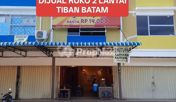 Dijual Ruko 2 Lantai Tiban Mas Indah Batam