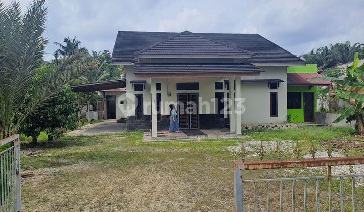 Dijual Rumah Nyaman + Tanah Luas di Sialang Kubang - Kampar