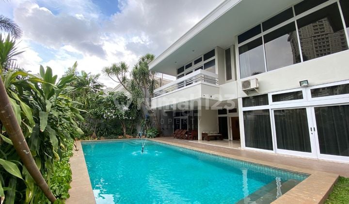 Murah Rumah Sewa di Permata Hijau dengan Private Pool.