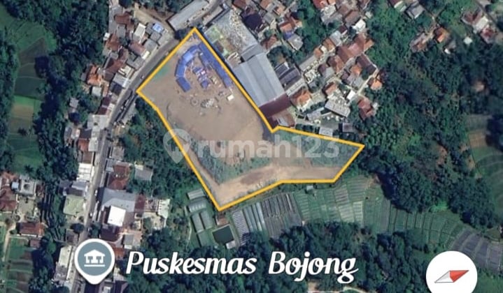 Dijual Lahan Strategis 1,3 Ha Jalan Raya di Bojong, Purwakarta