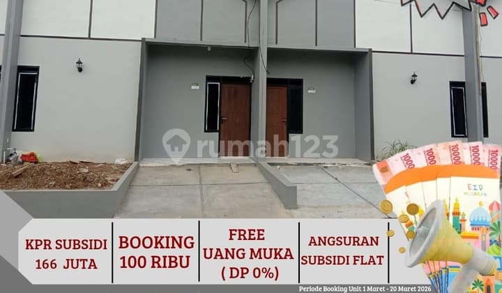Rumah Subsidi Sudah Ada Dapur dan Bonus Meja Dapur