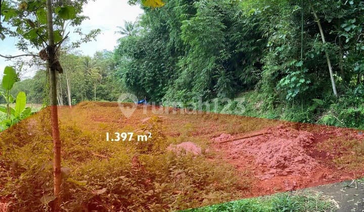 Tanah Zona Kspn 1.397 M² Utk Villa Tuksongo Borobudur, Chandaka