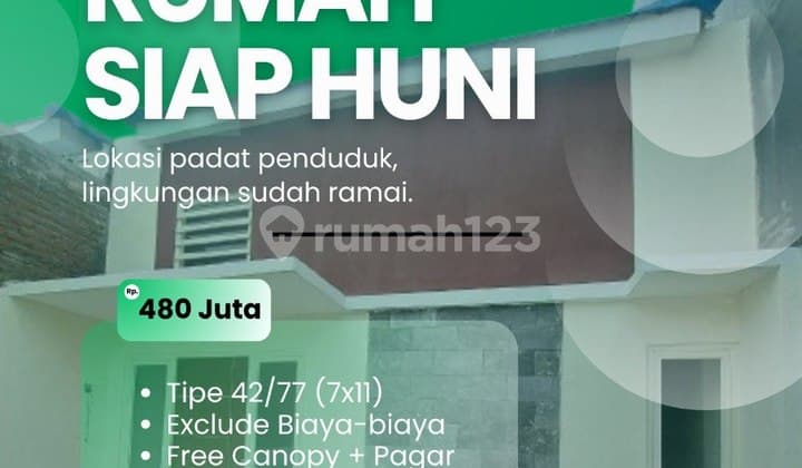 Ready-to-Occupy House Near Surabaya, Sidoarjo, Sukodono.