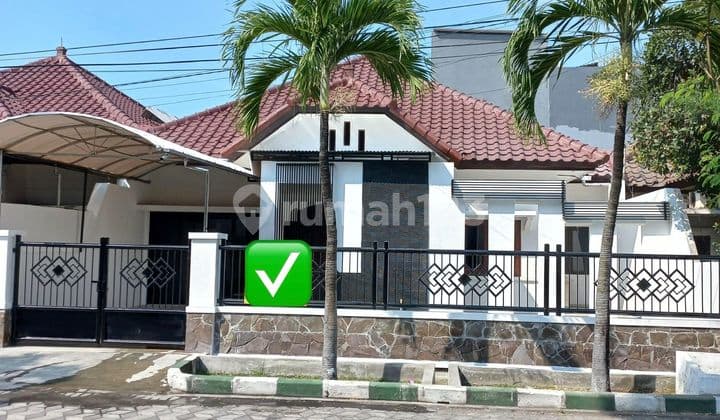 Sewa Rumah Siap Huni di Baruk Utara Surabaya