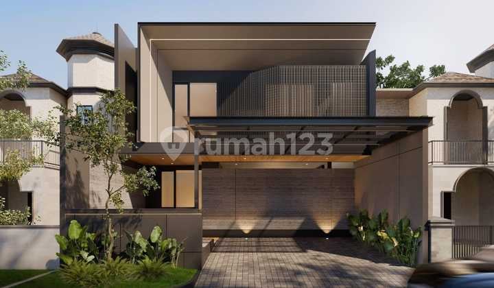 Rumah, 2 Lantai San Diego Pakuwon City Siap Huni Full Furnish