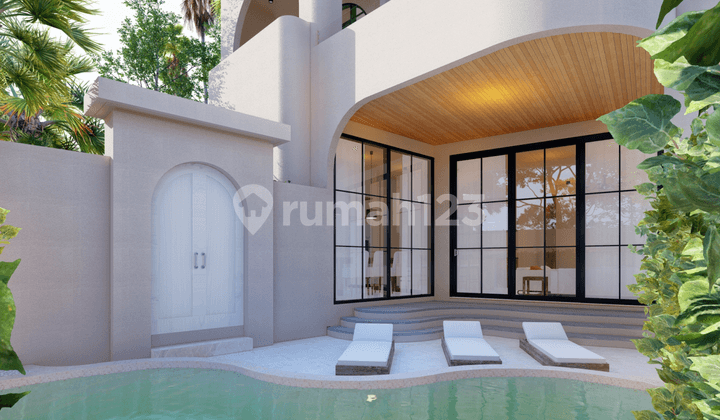 Vila Elegan 2 Kamar Tidur, Beberapa Menit dari Pantai