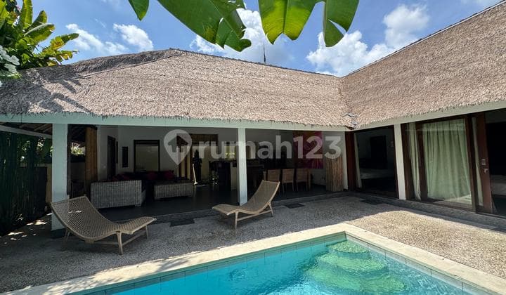 12-YEARS LEASEHOLD 2-BR TROPICAL VILLA IN SEMINYAK