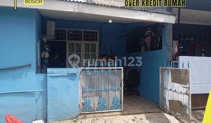 Jual Rumah Over Kredit 45JT dkt Stasiun di Perum Pura Bojonggede