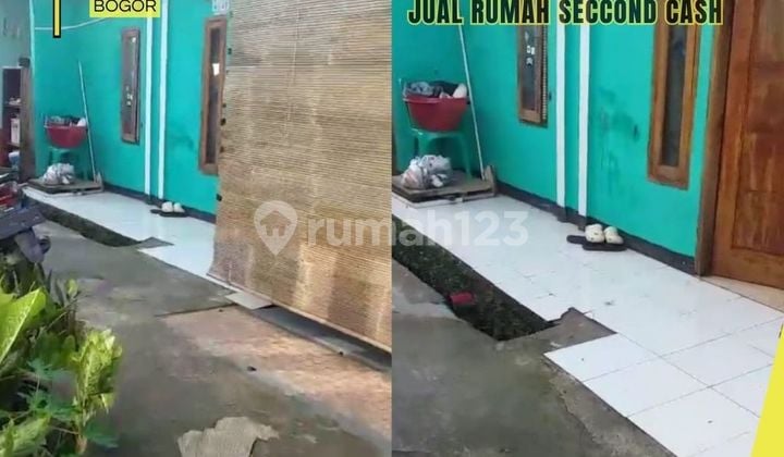 Jual Cash Rumah 225Jt Dkt Stasiun di Rawapanjang Bojonggede Bogor