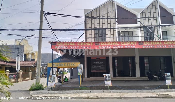 Ruko Baru 3 Lantai Rungkut Surabaya Selatan