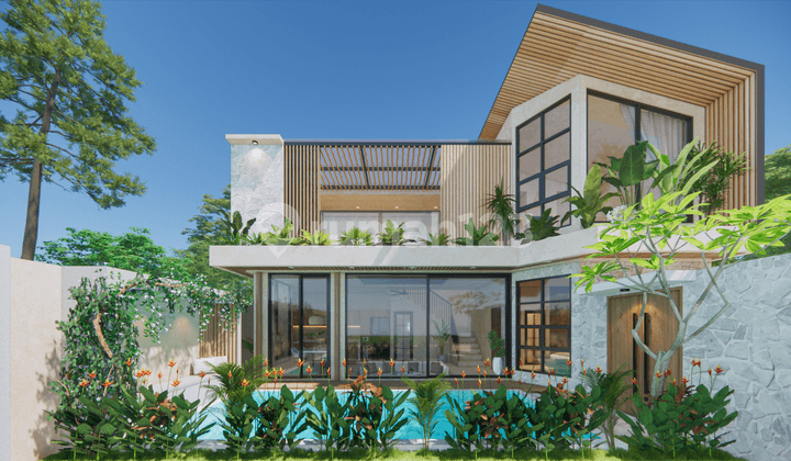 Modern Tropical Villa at Melasti Beach