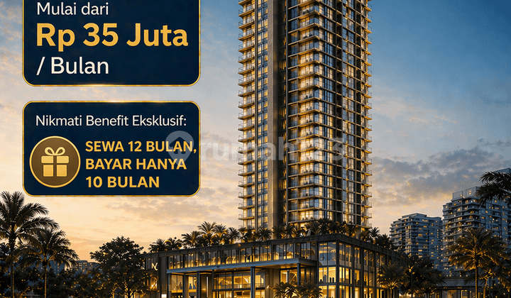 Rent Apartment Senopati Suite 3 BR Unfurnished