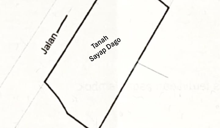 Ready-to-Build Land Location in Sayap Cigadung, Bandung City