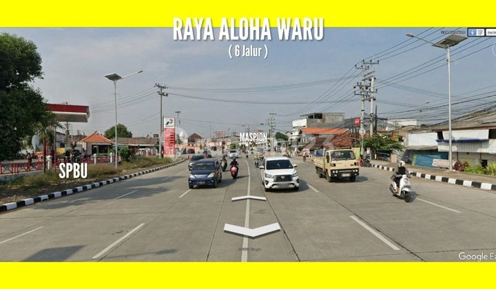 Langka Jarang Ada Dijual Tanah Nol Jalan Raya Aloha Sidoarjo*