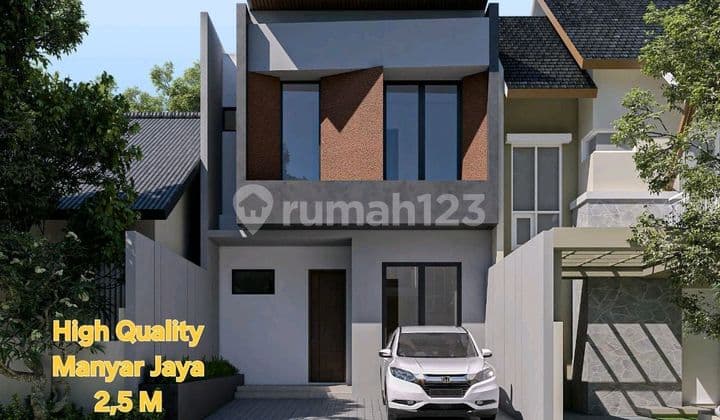 For Sale New Brand Modern Contemporary House in Manyar Jaya