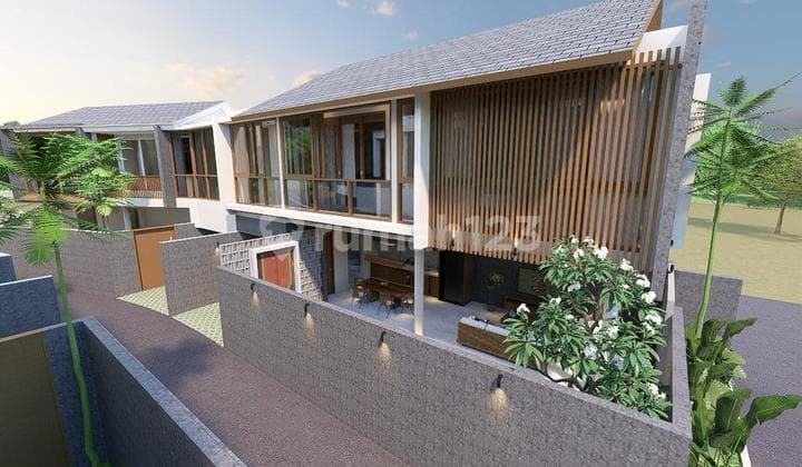 Villa Modern Tropical Vibes In Munggu Bali