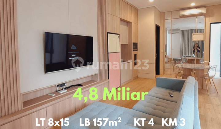 Rumah Eksklusif Pik2 Cluster Denver Tangerang 2 Lantai Siap Huni Nuansa Danau