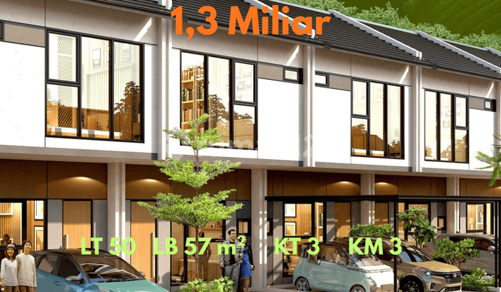 For Sale Modern 2-Story House in Florence Village, Cakung JGC