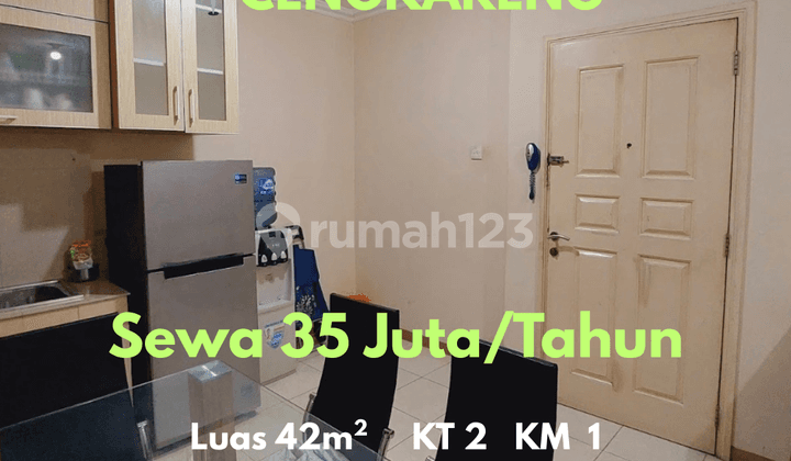 Disewakan Apartemen City Resort Cengkareng 2 Kamar Tidur Full Furnished