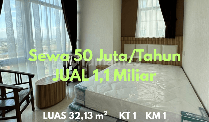 Disewakan / Dijual Cepat Apartemen B Residence Bagus Full Furnishbsd Tgr