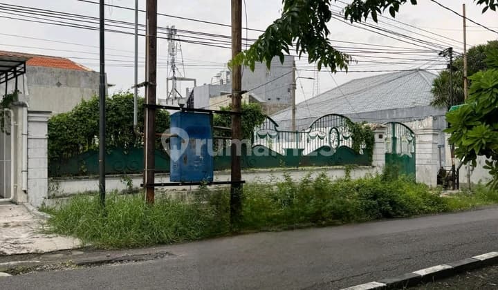 Sewa Lahan Strategis Darmo Baru Surabaya 508M² - Hadap Timur