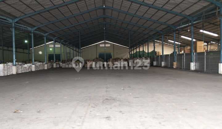 For Rent: Warehouse in Romokalisari Complex, Near Teluk Lamong Port, Perak, and Close to Margomulyo Warehousing Area.