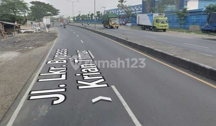 Jual Tanah Industri Nol Jalan di By Pass Krian