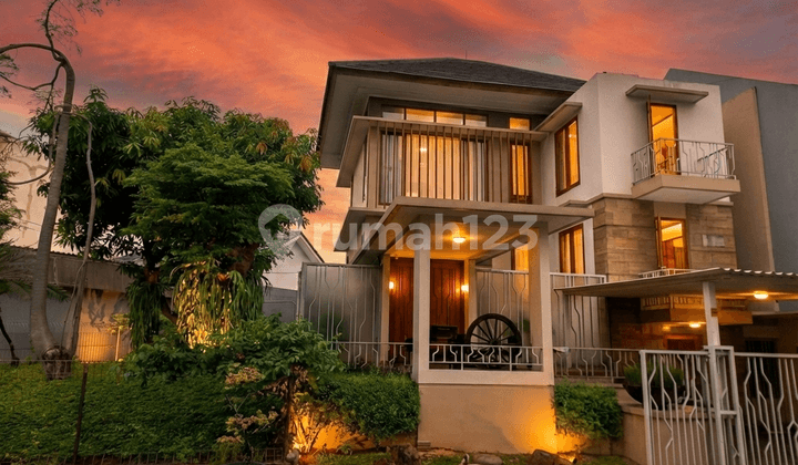Dijual Rumah Cantik Siap Huni di Nusa Loka, Bsd