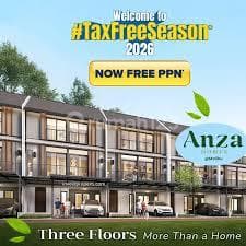 Rumah 3 Lantai Malibu Village Gading Serpong - Brand New, Lokasi Premium Bsd-Gs