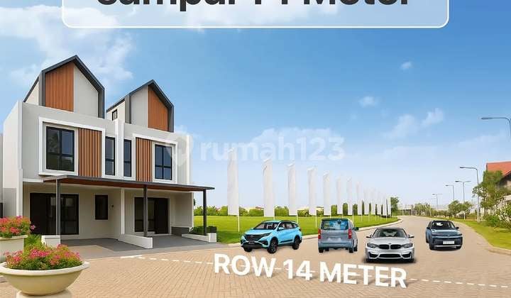 Rumah Terlaris Victoria Village Tipe Terbesar Signature - 4+1 Kamar Tidur + Attic (Ruang Ekstra Serbaguna untuk Keluarga)